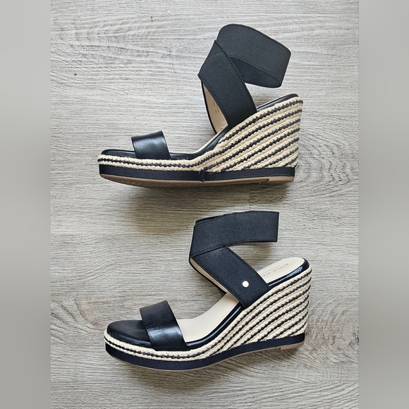 Cole Haan Cloudfeel Espadrille Wedge Sandals – Size 7.5 - Picture 4 of 9